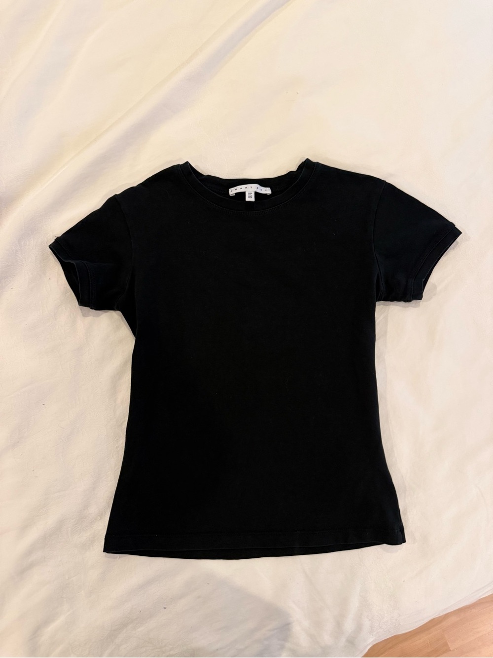 Classic Black  Tee - Short Sleeve Crewneck